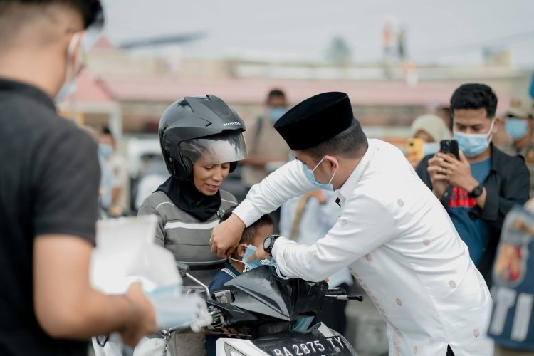 Antisipasi Dampak Karhutla, Pemko Solok Tebar 25.000 Masker Gratis untuk Warga