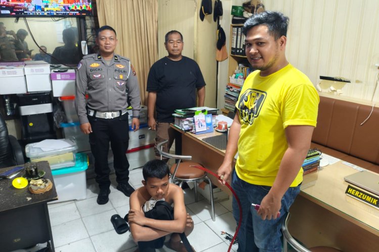 Timsus Bravo Polresta Padang Hentikan Dugaan Tawuran, Pelajar 17 Tahun Kedapatan Bawa Celurit