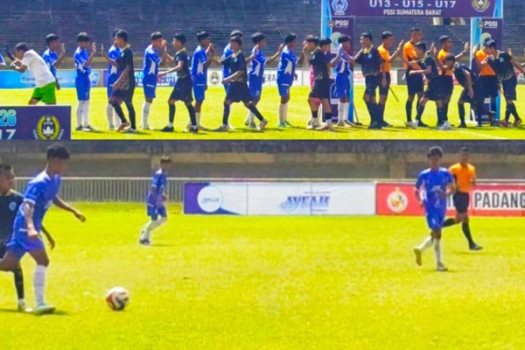 Kinantan FC U-15 Pesta Gol 8-0, PS Pasbar Tersingkir dari Piala Soeratin Sumbar 2026