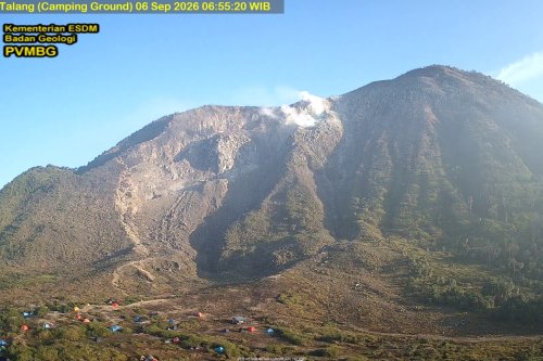 Anak Krakatau dan Sinabung Erupsi, Pengamat Ungkap Kondisi Terkini Gunung Talang di Solok