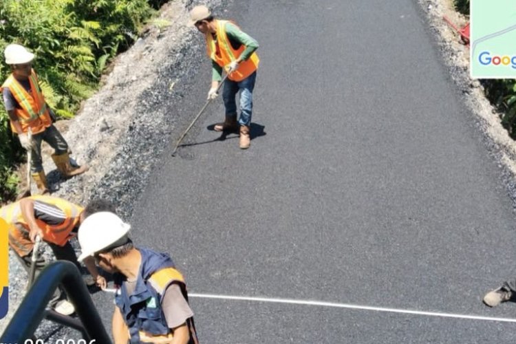 Proyek Jalan Hotmix Rp5,24 Miliar di Padang Pariaman Dikebut, Ditarget Rampung 150 Hari