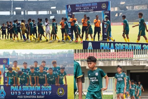 PSTS Tabing Hajar IFA Indarung 4-1, Tantang Tiku Putra di Final Piala Soeratin U-13 Sumbar