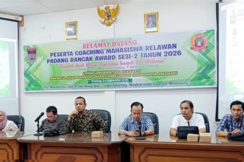 312 Mahasiswa Turun ke Lapangan, Padang Rancak Award Sesi II Fokus Pemilahan Sampah Organik