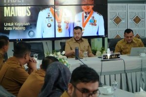 Wali Kota Fadly Amran Pimpin Rapat Lintas OPD, Wajah Baru Kota Padang 2026 Mulai Dirancang