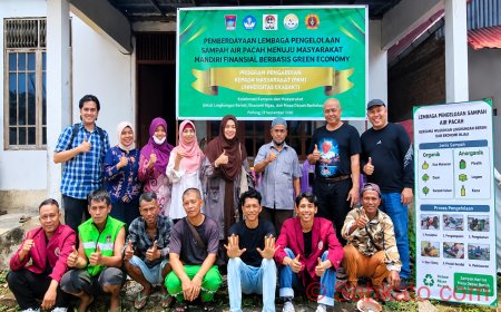 LPPM UNES Gelar Monev Lapangan, Dorong LPS Air Pacah Jadi Pusat Ekonomi Sirkular