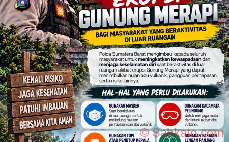 Erupsi Gunung Merapi, Warga Diimbau Kurangi Aktivitas di Luar Ruangan