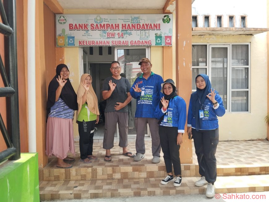 Dua Kali Terlewat, Bank Sampah Handayani Akhirnya Disambangi Juri Padang Rancak Award 2026