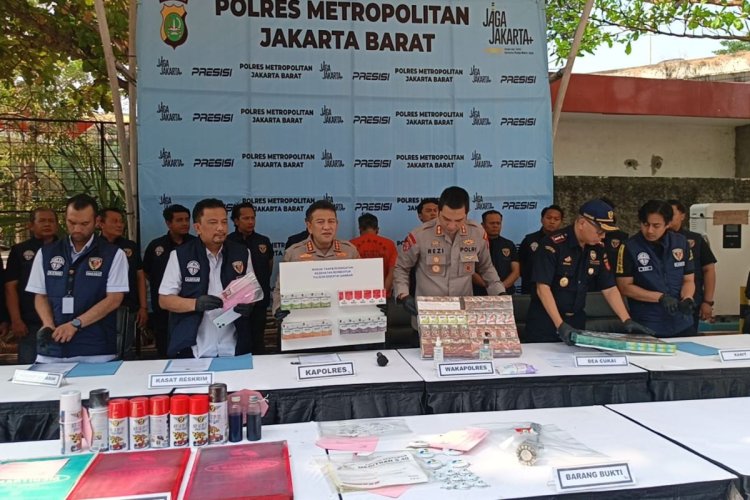Sindikat Rokok Ilegal di Kalideres Dibongkar, 720 Slop Disita dan Satu Tersangka Diringkus