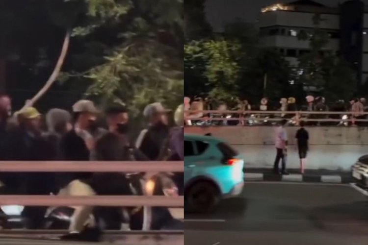 Polisi Buru Sekelompok Pelajar Bawa Senjata Tajam di Flyover Kalibata, Ini Hasil Penelusurannya