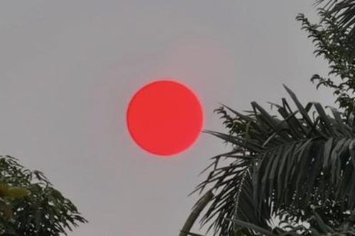 Matahari Tampak Memerah di Medan, BMKG Ungkap Penyebab Sebenarnya