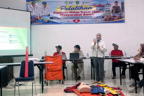 Dinkes Padang Panjang Bekali Anggota KSB Keterampilan Bantuan Hidup Dasar, Ini Tujuannya