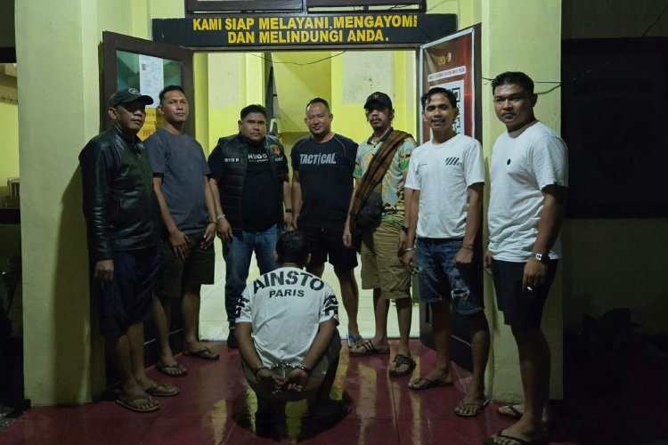 Pulang Kampung ke Rumah Orang Tua, Buronan Pencurian di Sungai Limau Langsung Diringkus Polisi