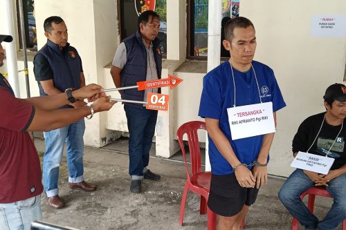 26 Adegan Diperagakan, Polsek Lubuk Begalung Rekonstruksi Kasus Penganiayaan yang Tewaskan Reihan