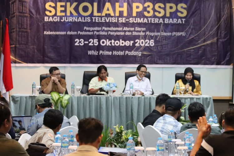 Jurnalis TV Diminta Tak Kejar Visual Dramatis Saat Liput Bencana, IJTI dan KPID Sumbar Beri Peringatan