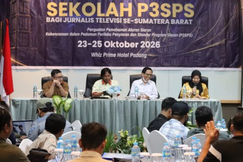 Jurnalis TV Diminta Tak Kejar Visual Dramatis Saat Liput Bencana, IJTI dan KPID Sumbar Beri Peringatan