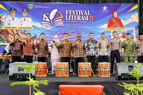 Festival Literasi IV Padang Panjang Dibuka, Dua Inovasi Baru Diluncurkan