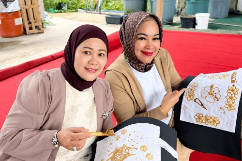 PIPAS Sumbar Belajar Membatik di Padang Panjang, Evi Kusdiani Sebut Bisa Jadi Peluang Usaha Keluarga