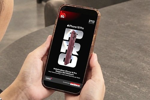 IM3 Platinum Plus Tawarkan iPhone 18 Pro dengan Kuota 175 GB dan Roaming Gratis di 20 Negara