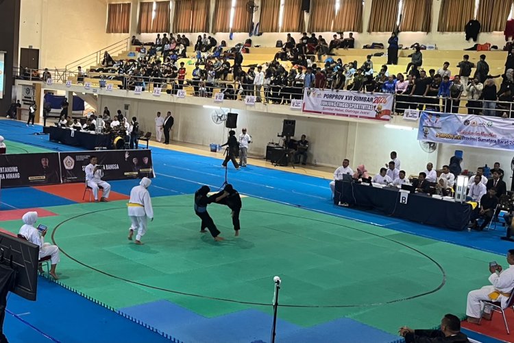 17 Pesilat Kota Solok Bertarung di Porprov XVI Sumbar, Tiket Semifinal Jadi Incaran