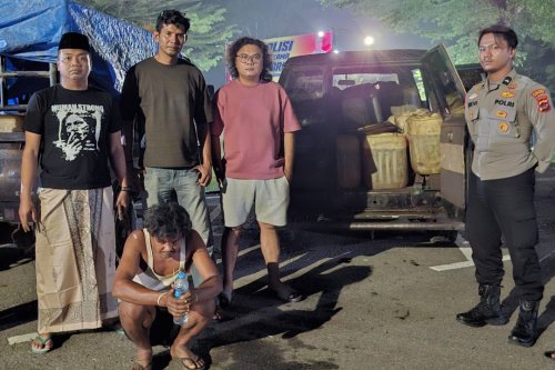 Dua Hari Berturut-turut Polres Sijunjung Bongkar Penyelewengan Solar Subsidi, 66 Jeriken Disita