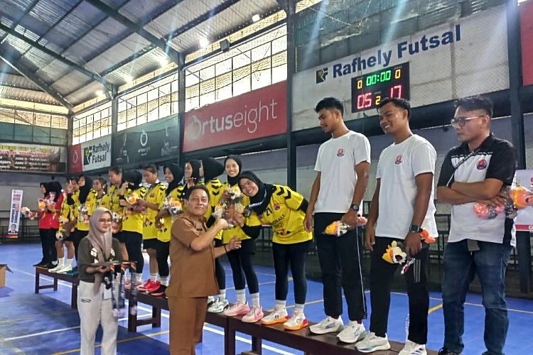Bola Tangan Kota Padang Panen Dua Emas di Porprov XVI Sumbar 2026