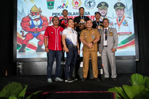Padang Kuasai Binaraga Porprov Sumbar 2026, 4 Kelas Disapu Bersih dan Gelar Juara Umum Terkunci