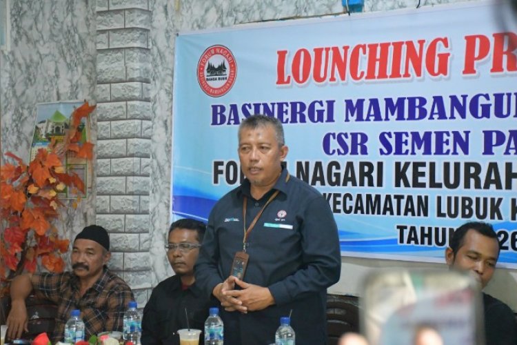 125 Warga Bandar Buat Terima Bantuan Usaha, PT Semen Padang Salurkan Rp111,9 Juta