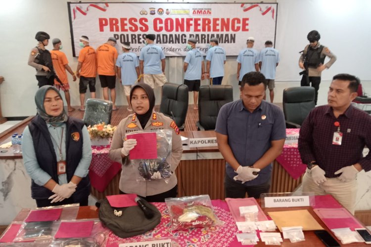 Polisi Ungkap Modus Baru Narkoba di Padang Pariaman, Transaksi Tanpa Tatap Muka Lewat E-Wallet