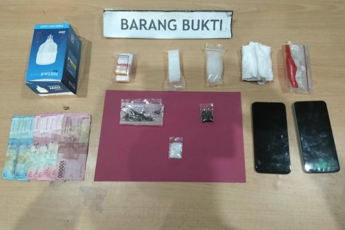 Sabu dan Ganja Disimpan di Kotak Lampu, Pemuda di Sungai Geringging Ditangkap Saat Terlelap