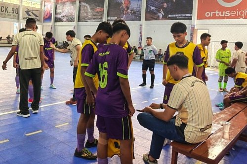 Kota Padang Tumbang di Laga Perdana Futsal Porprov Sumbar 2026, Sawahlunto Menang Dramatis