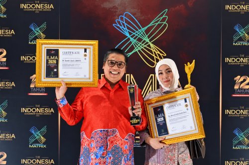 Wali Kota dan Ketua TP-PKK Padang Panjang Bawa Pulang Penghargaan ILMA 2026 di Bali