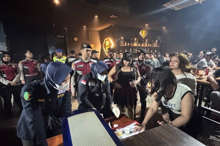Razia 12 Tempat Hiburan Malam di Padang, Dua Pengunjung Positif Metamfetamin