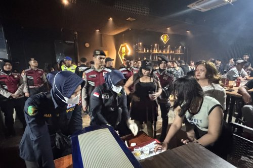 Razia 12 Tempat Hiburan Malam di Padang, Dua Pengunjung Positif Metamfetamin