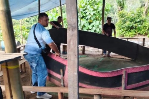 Polisi Gerebek Lokasi Diduga Arena Sabung Ayam di Kebun Sawit Kinali, Sejumlah Barang Diamankan