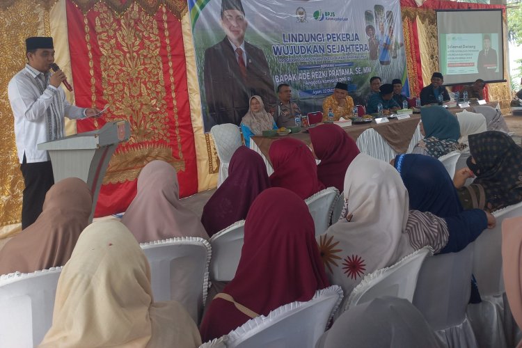 Iuran Cuma Rp16.800, Ade Rezki Pratama Ajak Warga Agam Segera Daftar BPJS Ketenagakerjaan