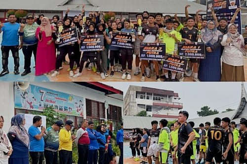 Padang Volleyball Championship 2026 Dimulai, 11 Kecamatan Bersaing Rebutkan Piala Wali Kota