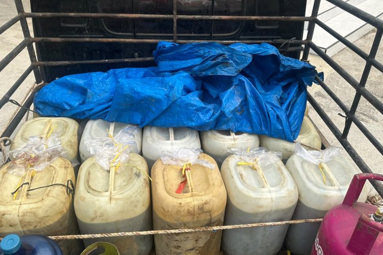 Polisi Tanah Datar Ciduk Pria Asal Pati, Bawa 450 Liter Solar Subsidi Tanpa Izin di Mobil Tanpa Plat