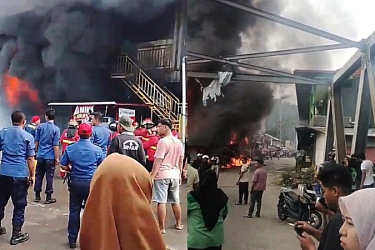 Ledakan Gudang BBM di Gadut Padang, 22 Warga Mengungsi dan Kerugian Capai Rp3 Miliar