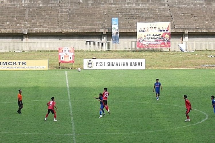 Kota Padang Tersingkir di Semifinal Porprov Sumbar, Penantian Emas Sepakbola Berlanjut Sejak 1997