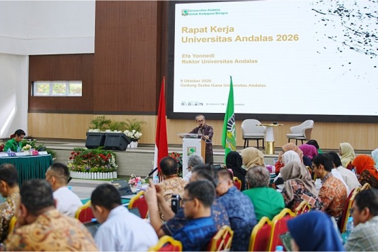Keterserapan Lulusan UNAND Baru 70 Persen, Rektor Efa Yonnedi Susun Strategi Baru demi Daya Saing