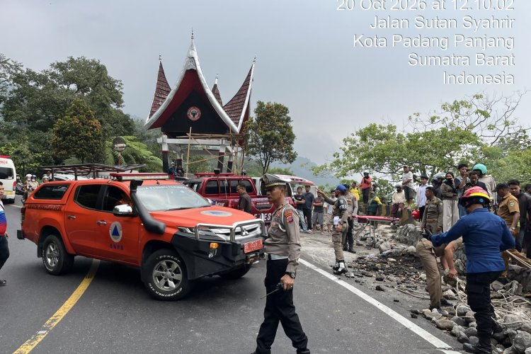 Truk Pengangkut Cabai Terjun ke Jurang di Silaiang, Sopir Sempat Terjepit Sebelum Dievakuasi
