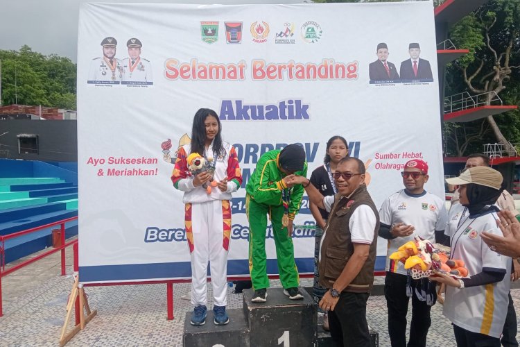 Padang Pariaman Panen 54 Medali di Porprov Sumbar, Arung Jeram dan Renang Jadi Andalan Emas