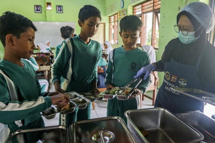Wagub Gorontalo Buka Opsi MBG Prasmanan, Siswa Bisa Ambil Makanan Sesuai Takaran