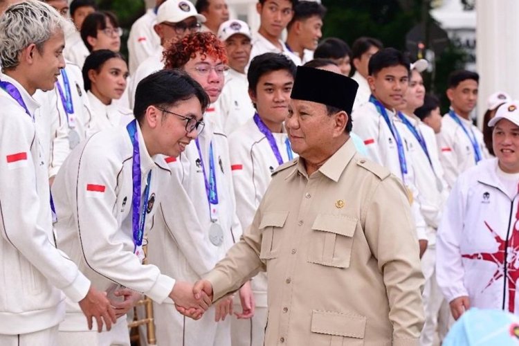 BRI Transfer Bonus Rp158 M ke 219 Atlet dan Pelatih Asian Games, Disaksikan Prabowo