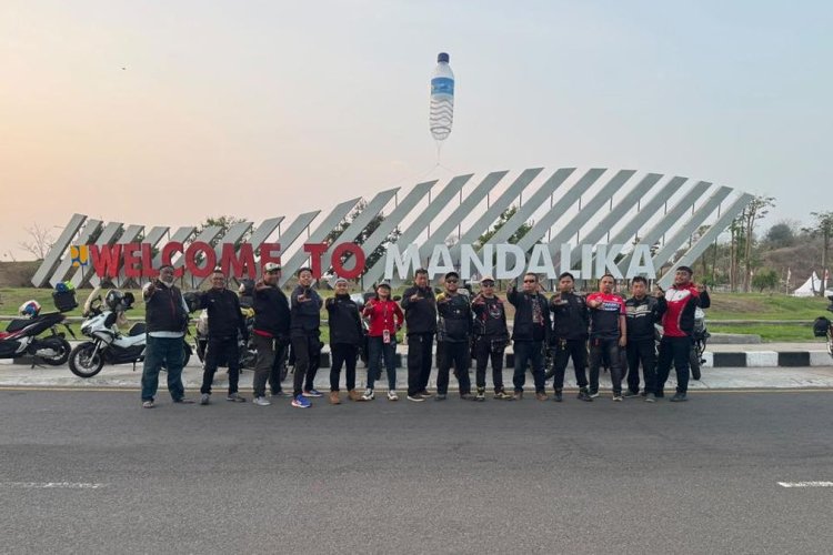 Ratusan Rider Tuntaskan Perjalanan 1.400 Km dari Jakarta demi Nonton Pertamina GP di Mandalika