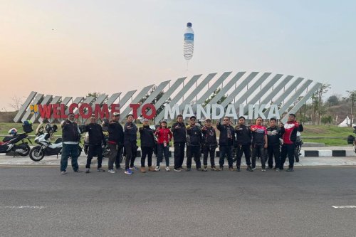 Ratusan Rider Tuntaskan Perjalanan 1.400 Km dari Jakarta demi Nonton Pertamina GP di Mandalika
