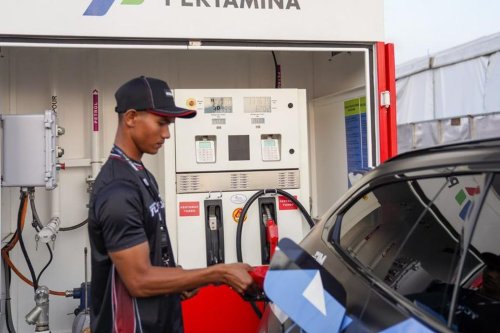 Pertamina Siapkan SPBU Modular di Mandalika, Safety Car MotoGP 2026 Pakai Pertamax Turbo