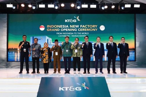 Pabrik Kedua KT&G di Pasuruan Mulai Beroperasi, Kapasitas Produksi Tembus 35 Miliar Batang per Tahun