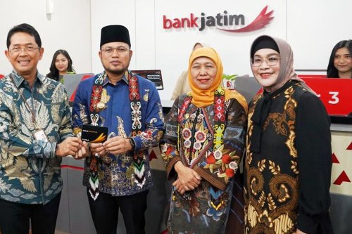 Bank Jatim Buka Cabang di Balikpapan, Khofifah Sebut Langkah Strategis Perkuat Ekonomi Jatim-Kaltim