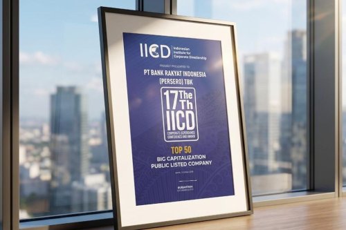 BRI Masuk Jajaran 50 Emiten Kapitalisasi Terbesar IICD 2026, Tata Kelola Jadi Kunci